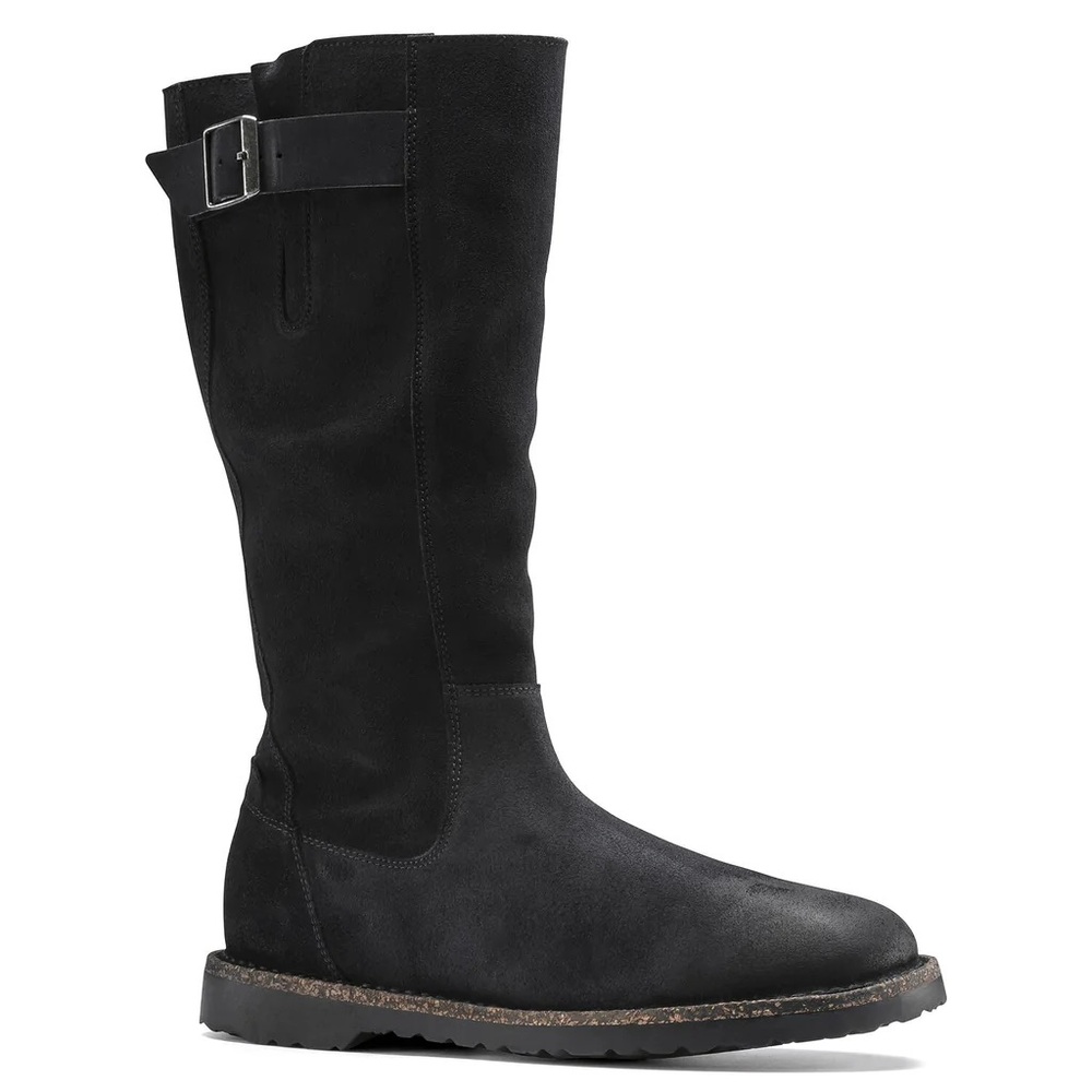 Brand New Birkenstock Melrose High Suede Boot Graphite Regular Fit